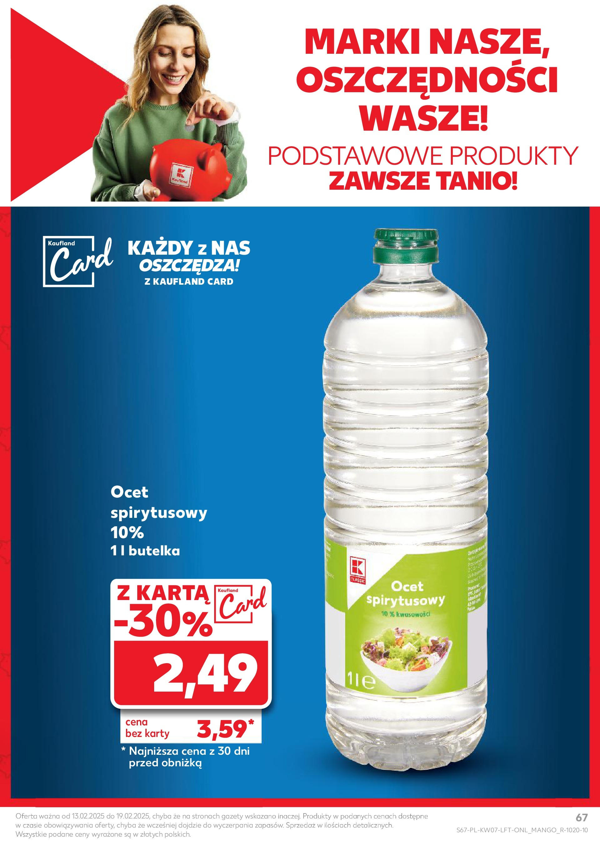 Kaufland gazetka od 13.02.2025 - od jutra PDF | Strona: 67 | Produkty: Owsianka, Baton, Paluszki, Popcorn