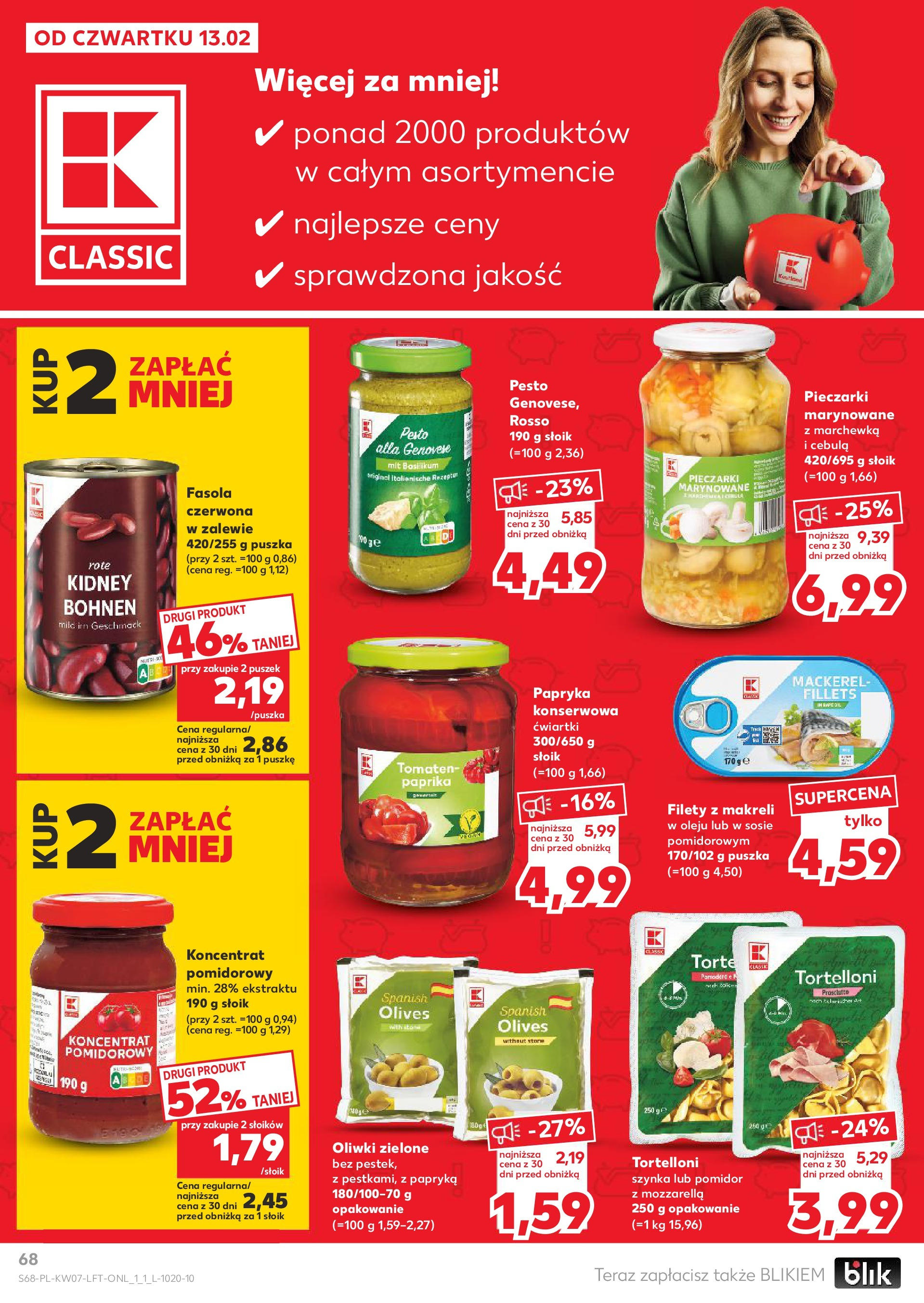 Kaufland gazetka od 13.02.2025 - od jutra PDF | Strona: 68 | Produkty: Kawa ziarnista, Tchibo, Kawa