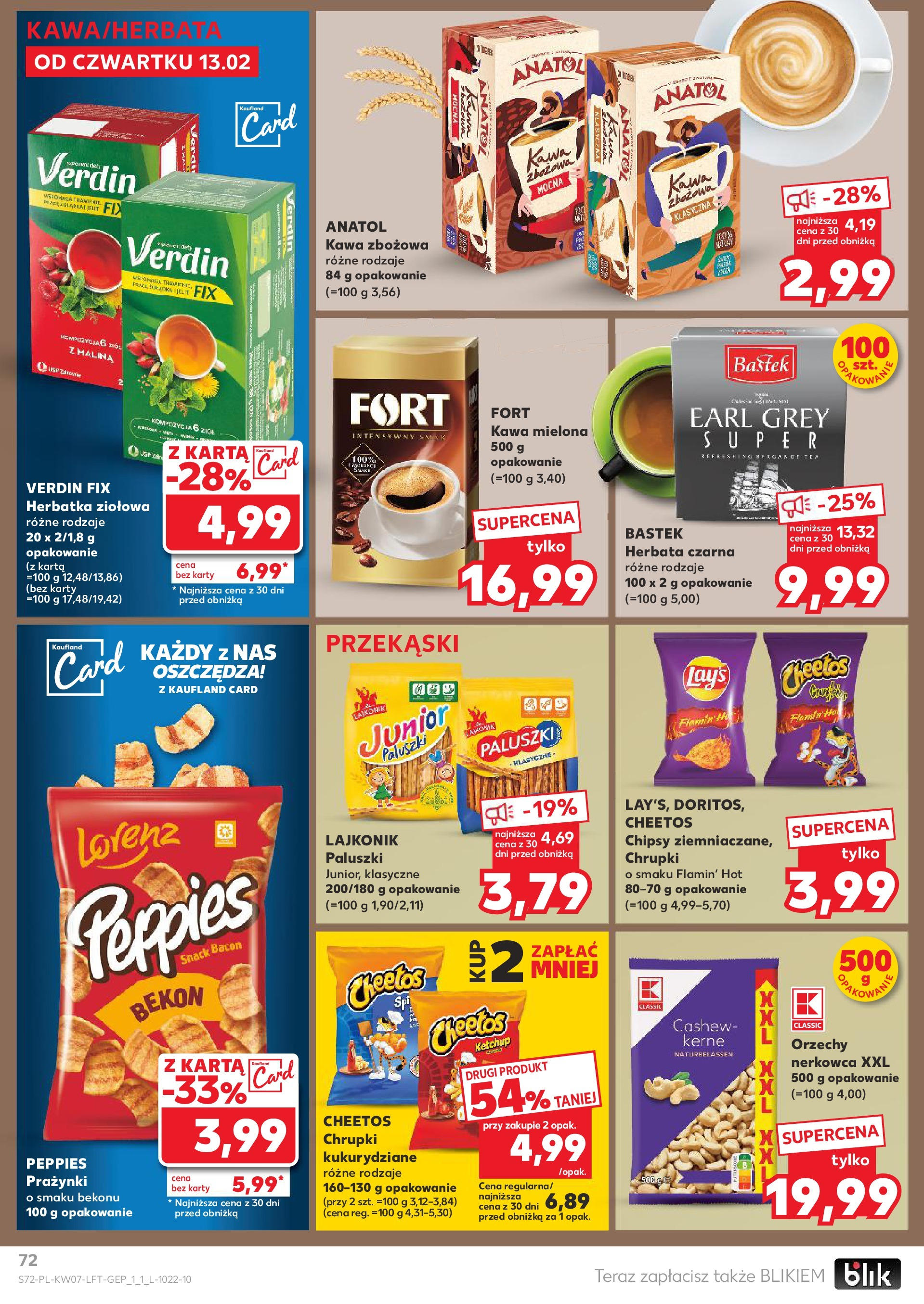 Kaufland gazetka od 13.02.2025 - od jutra PDF | Strona: 72 | Produkty: Woda