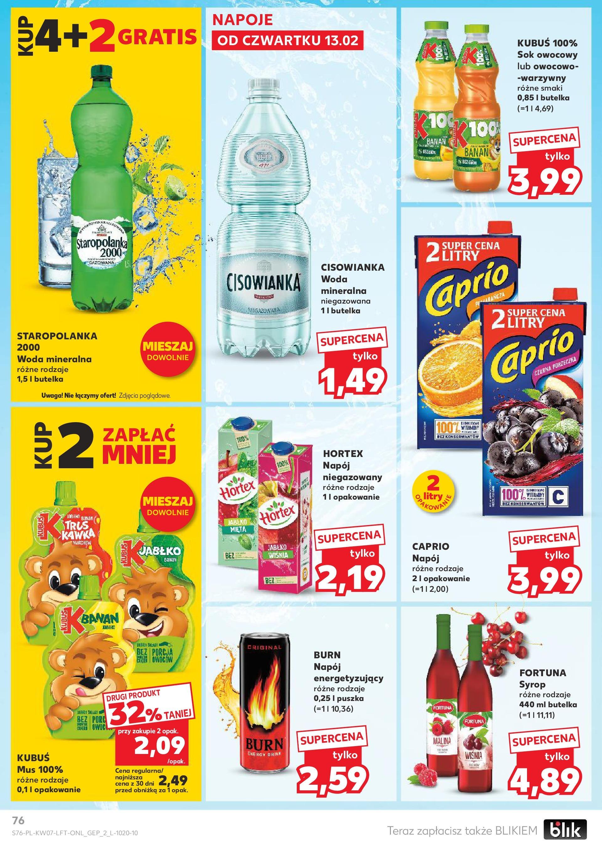 Kaufland gazetka od 13.02.2025 - od jutra PDF | Strona: 76