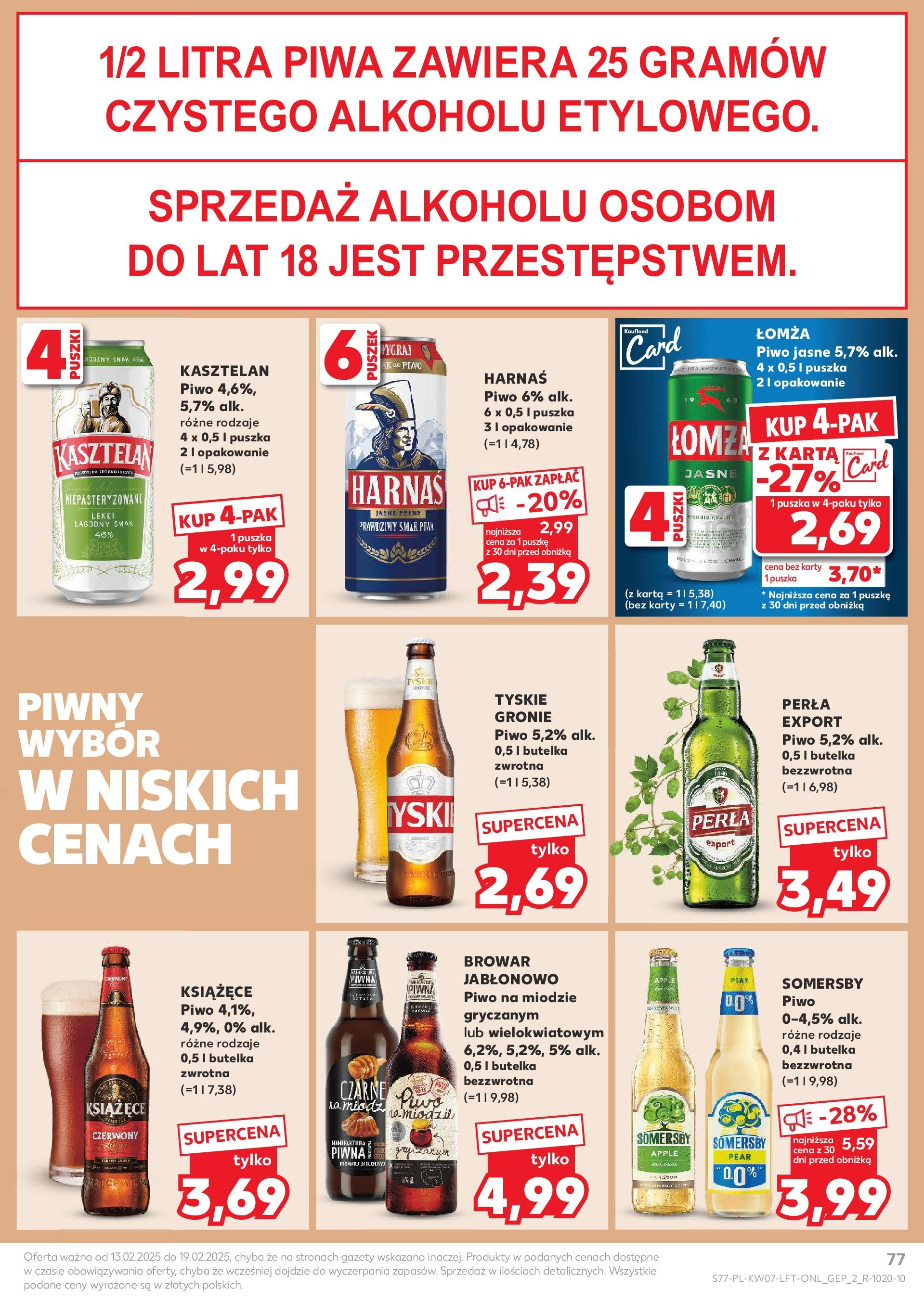 Kaufland gazetka od 13.02.2025 - od jutra PDF | Strona: 77