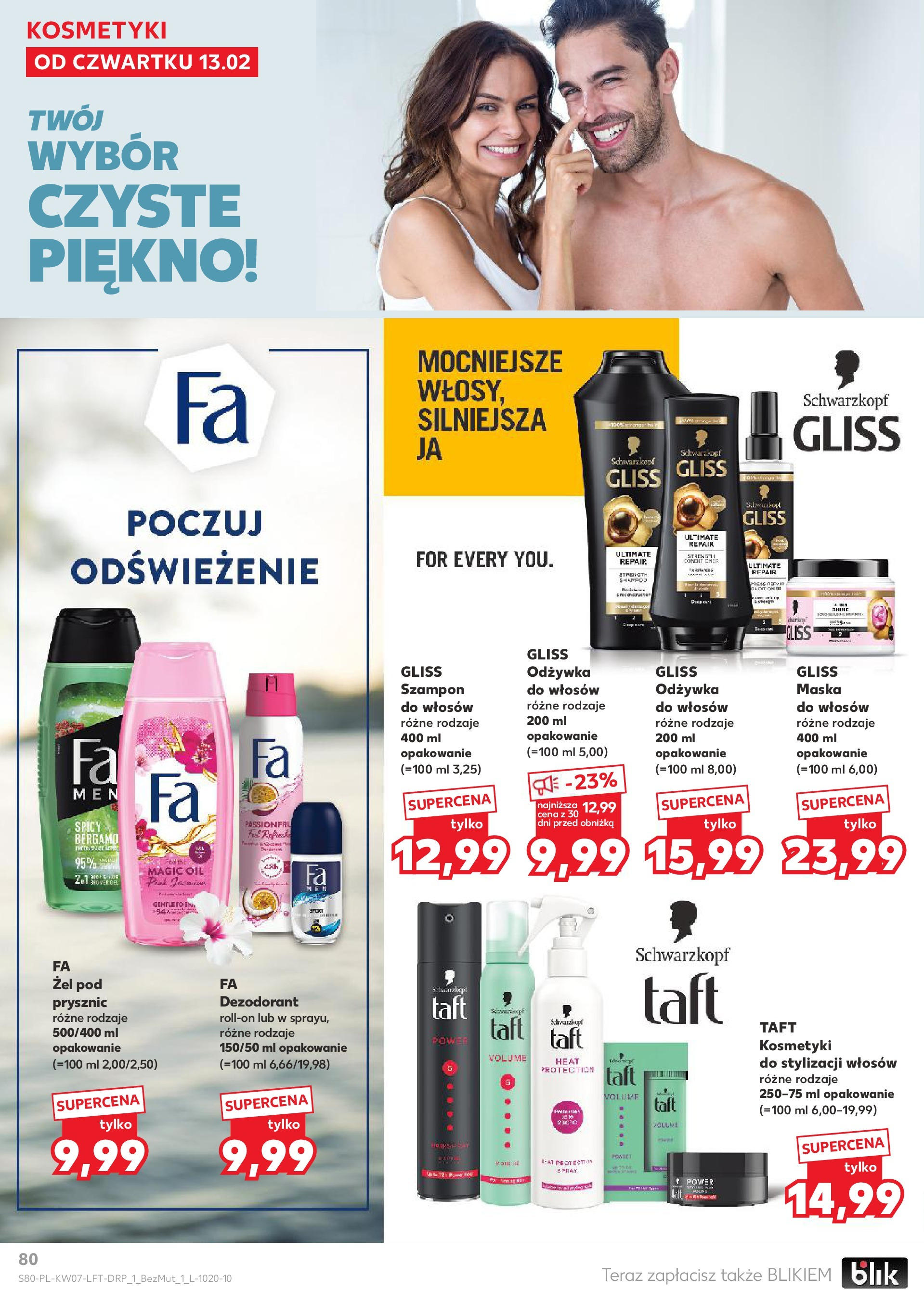 Kaufland gazetka od 13.02.2025 - od jutra PDF | Strona: 80 | Produkty: Karma dla kotów