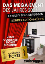 Zurbrüggen Zurbrüggen: Online Goldenes Ticket Küchen - bis 05.04.2025