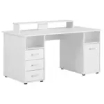Möbelix Schreibtisch B 67 Cm H 73,5 Cm Jonte, Weiß