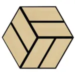Möbelix Akustikpaneel Sonido Single Hexagon