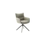 Möbelix Armlehnstuhl Limone 2 Leder Creme 360° drehbar