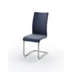 Möbelix Schwingstuhl Arco 2 Leder Hellblau B: 43 cm
