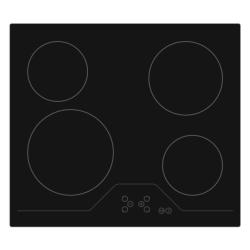 Einbau-cerankochfeld Schwarz, B: 59 Cm