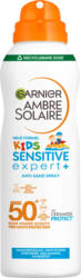 Garnier Ambre Solaire Sonnenspray Aerosol Kids sensitiv expert+, anti Sand LSF 50+