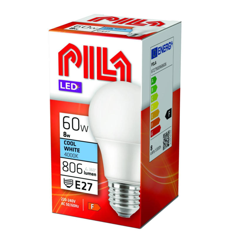 PILA LED лампа 8W