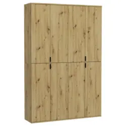 Garderobenschrank Projekt X Eiche Artisan B: 122 cm