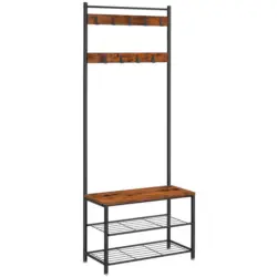 Garderobenst&auml;nder mit Sitzfl&auml;che, B: 70cm, H: 175 cm