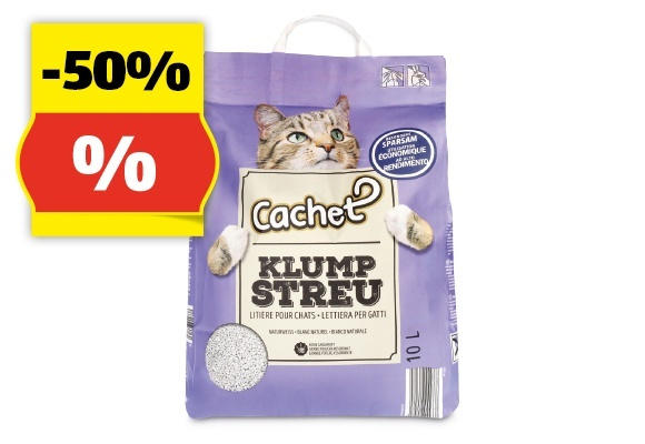 CACHET Katzenstreu, 10 l