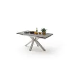 Möbelix Ausziehtisch Nagano 160 Az 160-240x76x90 cm Anthrazit