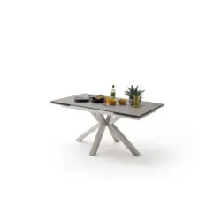 Ausziehtisch Nagano 160 Az 160-240x76x90 cm Anthrazit