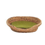 Möbelix Katzensofa Naturfarben/olivgrün L: 53 Cm