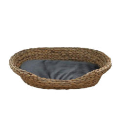 Hundebett Grau/Naturfarben L: 72 cm