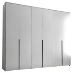 Drehtürenschrank 270 cm Kevo Weiß