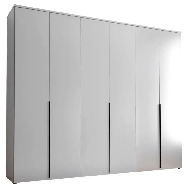 Drehtürenschrank 270 cm Kevo Weiß