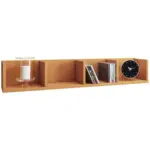 M&ouml;belix Wandregal Dekor Honsa B: 97 Cm Buchefarben