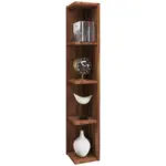 M&ouml;belix Eckregal Honsa Nussbaumfarben B: 15 Cm