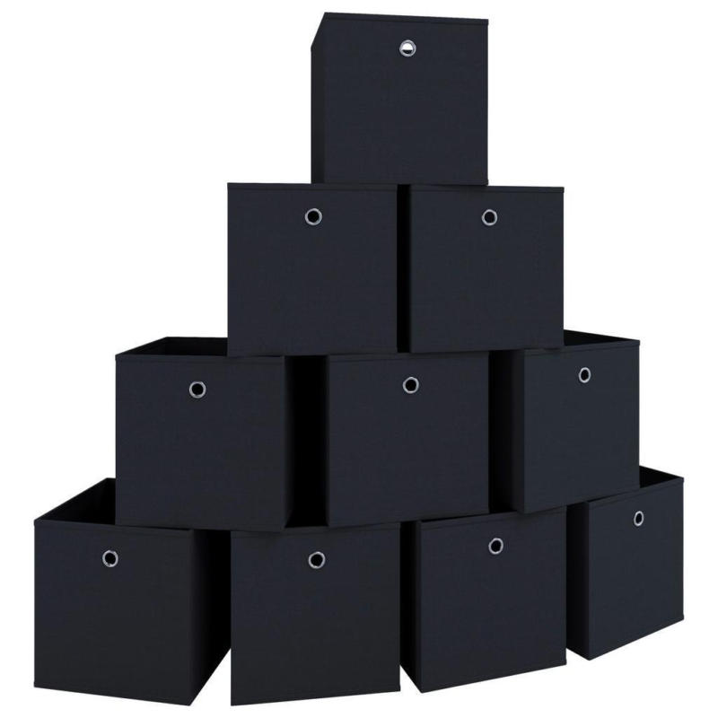 Faltbox Boxas Schwarz B: 27 cm