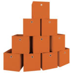 Möbelix Faltbox Boxas Orange B: 27 cm