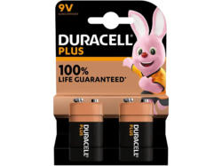 Duracell 9V Plus Batterie, 2er Pack