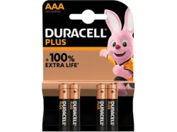 Duracell AAA Plus Batterie, 4er Pack