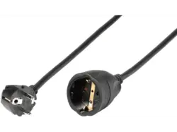 Vivanco 61157 Schuko-Verlängerungskabel, 10m