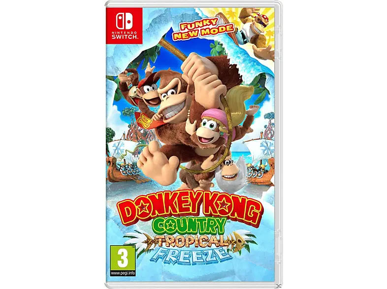 Donkey Kong Country: Tropical Freeze - [Nintendo of Europe Switch]