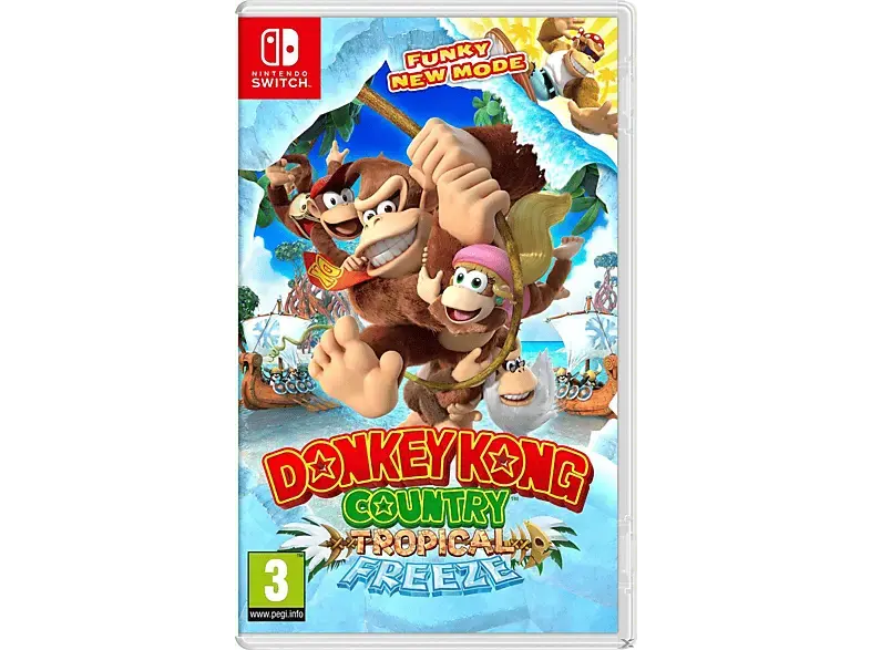 Donkey Kong Country: Tropical Freeze - [Nintendo of Europe Switch]