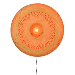 Wandleuchte Palawan Naturfarben B: 60 cm