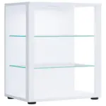 Möbelix Vitrine Glasol S B: 52 Cm Weiß
