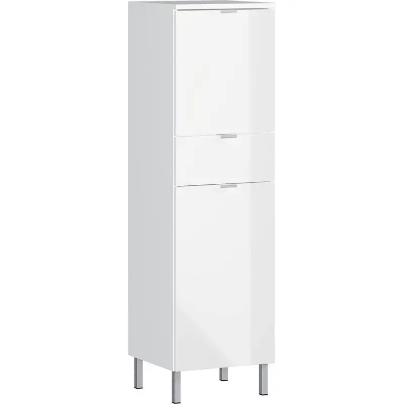 Midischrank Gw-Mauresa B: 34 cm Weiß