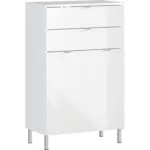 Möbelix Kommode B: 60 cm Gw-Mauresa Weiß