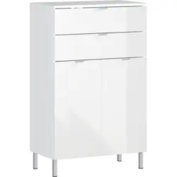 Kommode B: 60 cm Gw-Mauresa Weiß