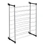 Möbelix Weinregal Metall Silber 48 Flaschen 58x83 Cm Merlot