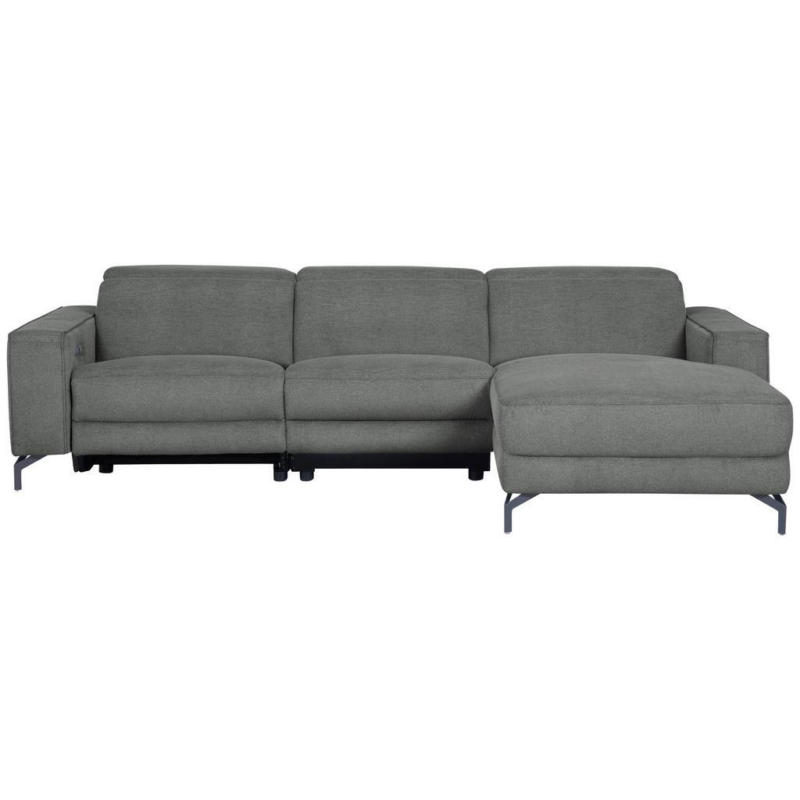 Ecksofa Michelle Grau S: 278x108 cm