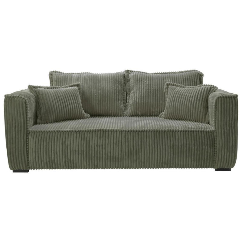 Sofa Modena inkl. Kissen Grün, B: 223 cm