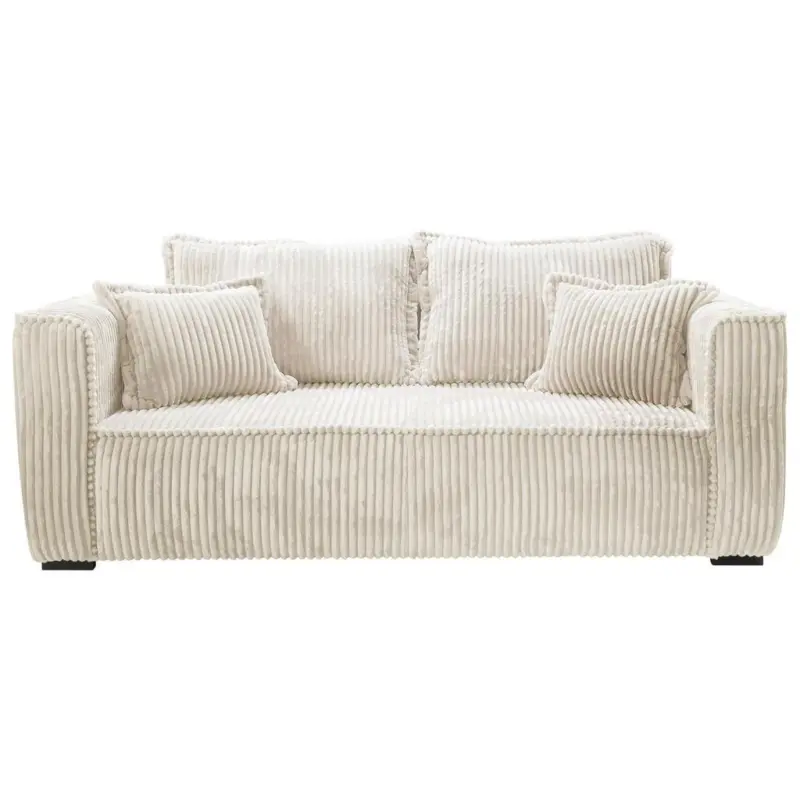 Sofa Modena inkl. Kissen Creme, B: 223 cm