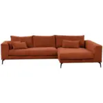 Möbelix Ecksofa Berlin Cord Kupferfarben 313x172 cm