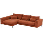 Möbelix Ecksofa Berlin Cord Kupferfarben 172x313 cm