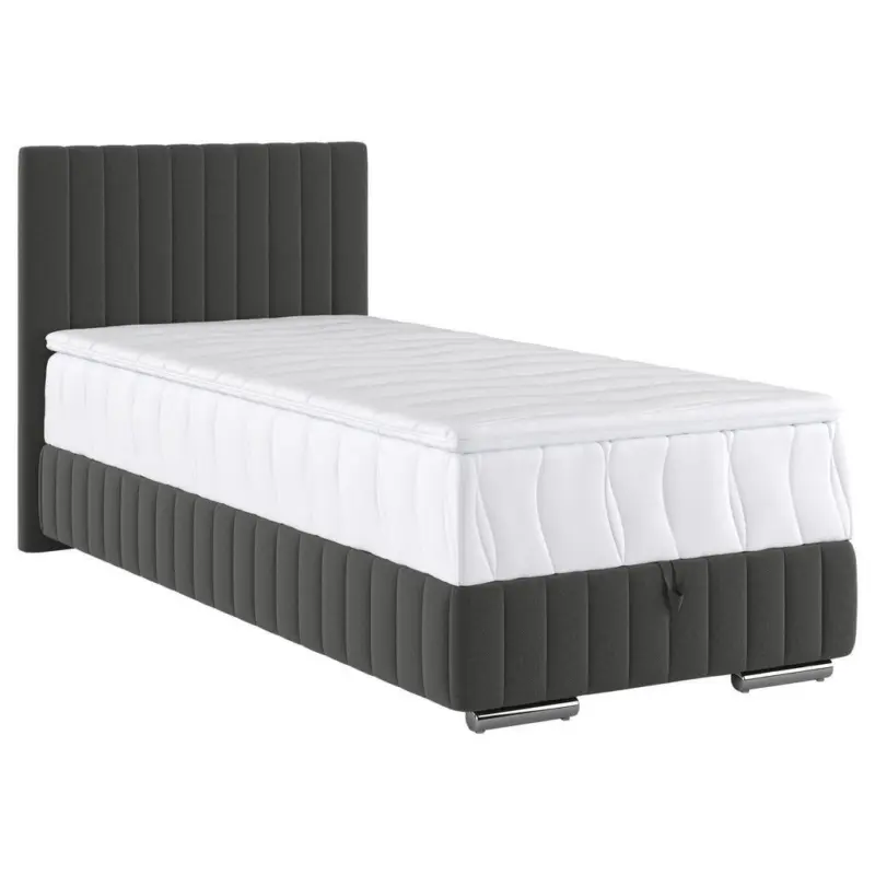 Boxbett Beetle Grau Lxf: ca. 90x200 cm