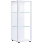 Möbelix Vitrine Glasol M B: 35 Cm Weiß