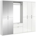 Möbelix Garderobe Projekt X 4-teilig Weiß B: 213 Cm