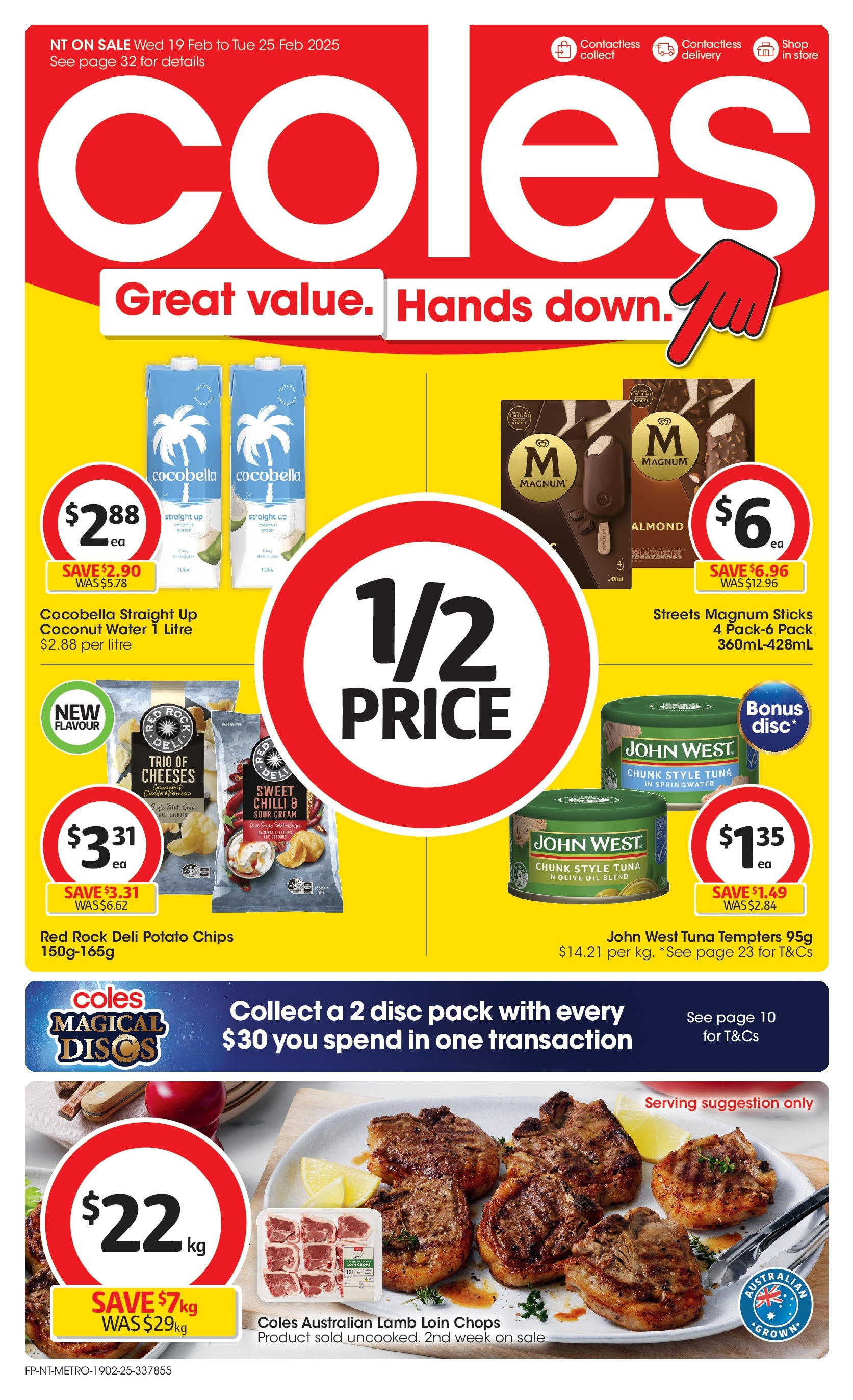 Coles catalogue valid from 19/02/2025 - page 1