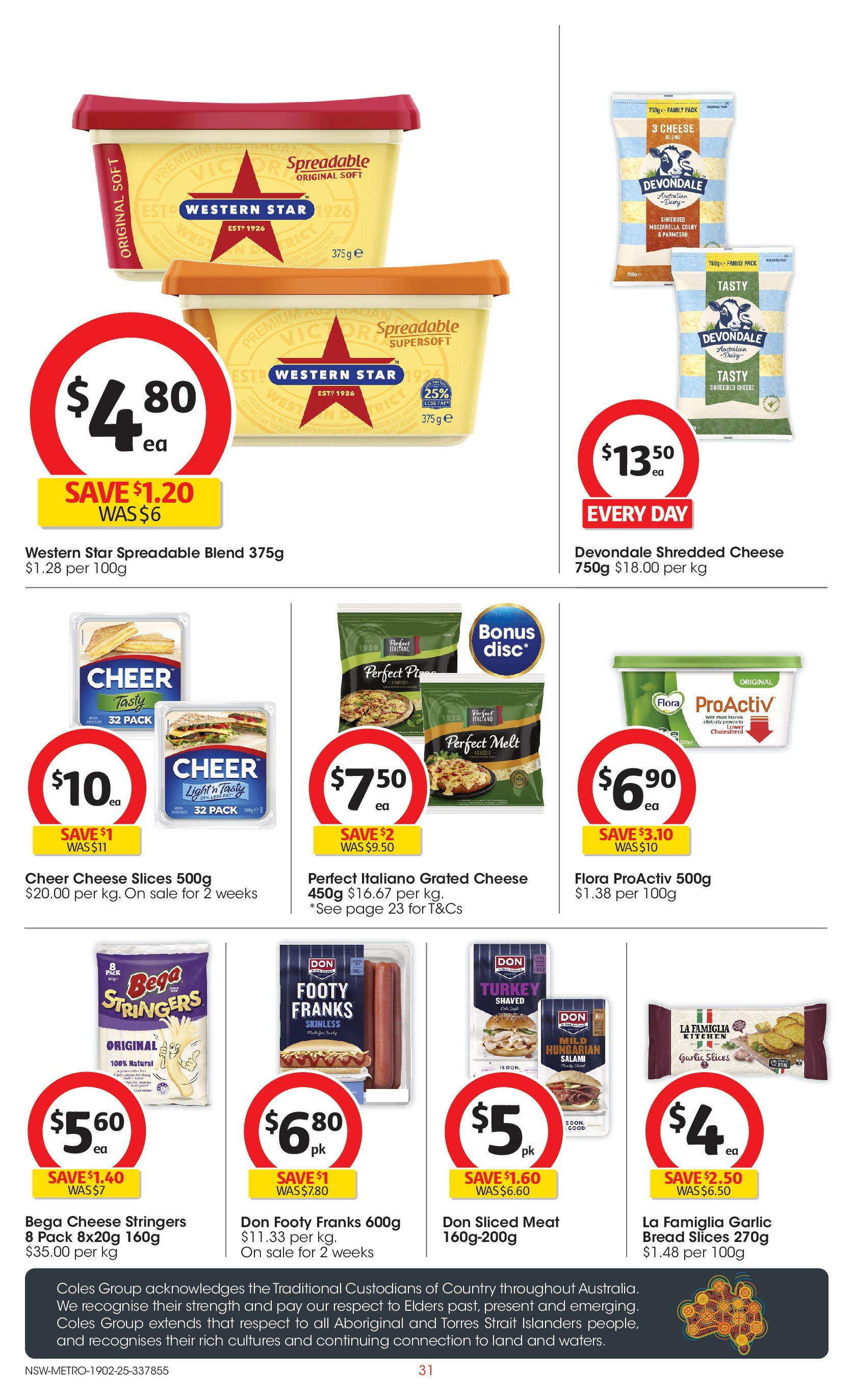 ﻿﻿Coles catalogue valid from 19/02/2025 > Online Australia | Page: 31 | Products: Plant, Cheese, Meat, Turkey