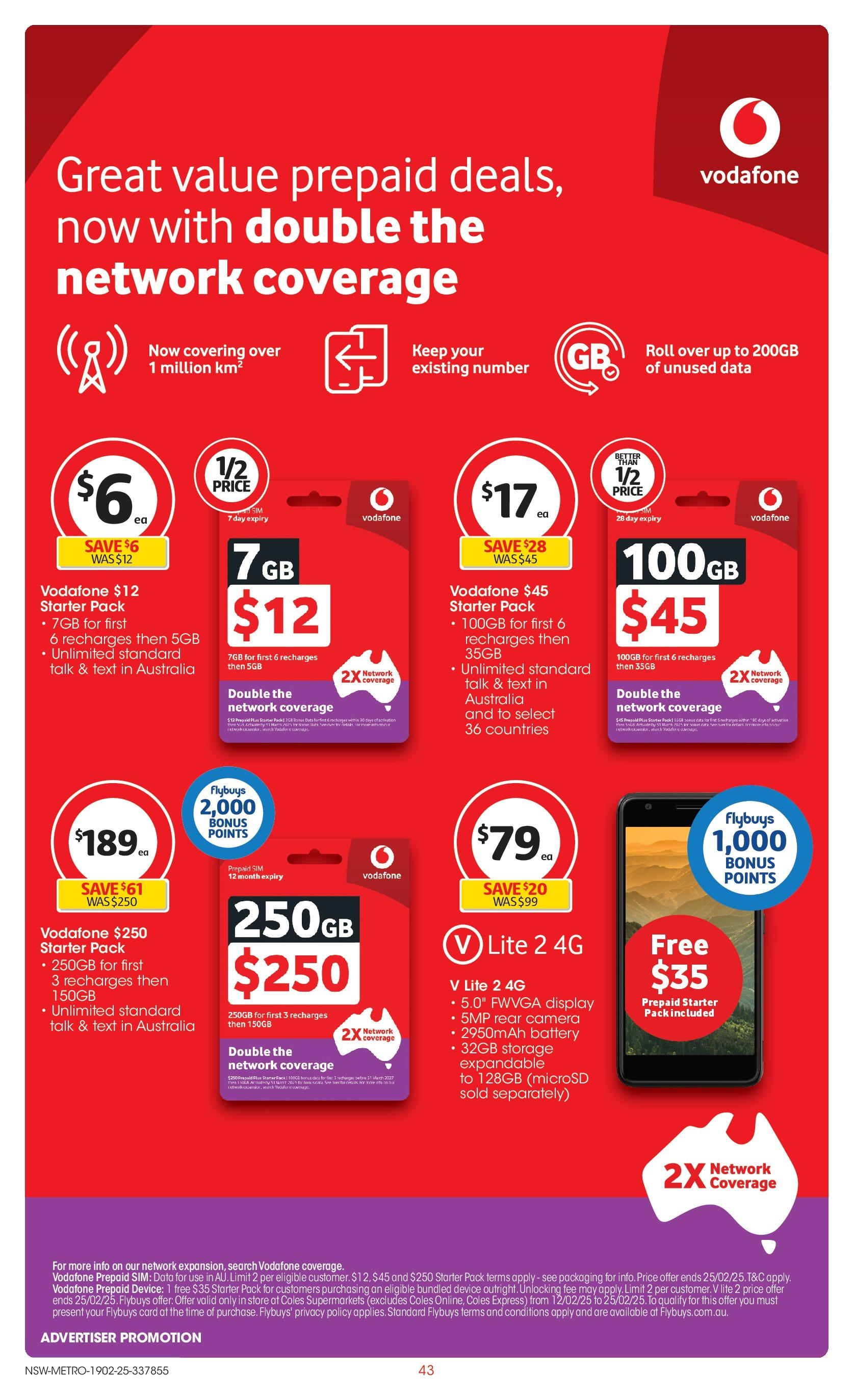 ﻿﻿Coles catalogue valid from 19/02/2025 > Online Australia | Page: 43 | Products: Battery, Device, Camera