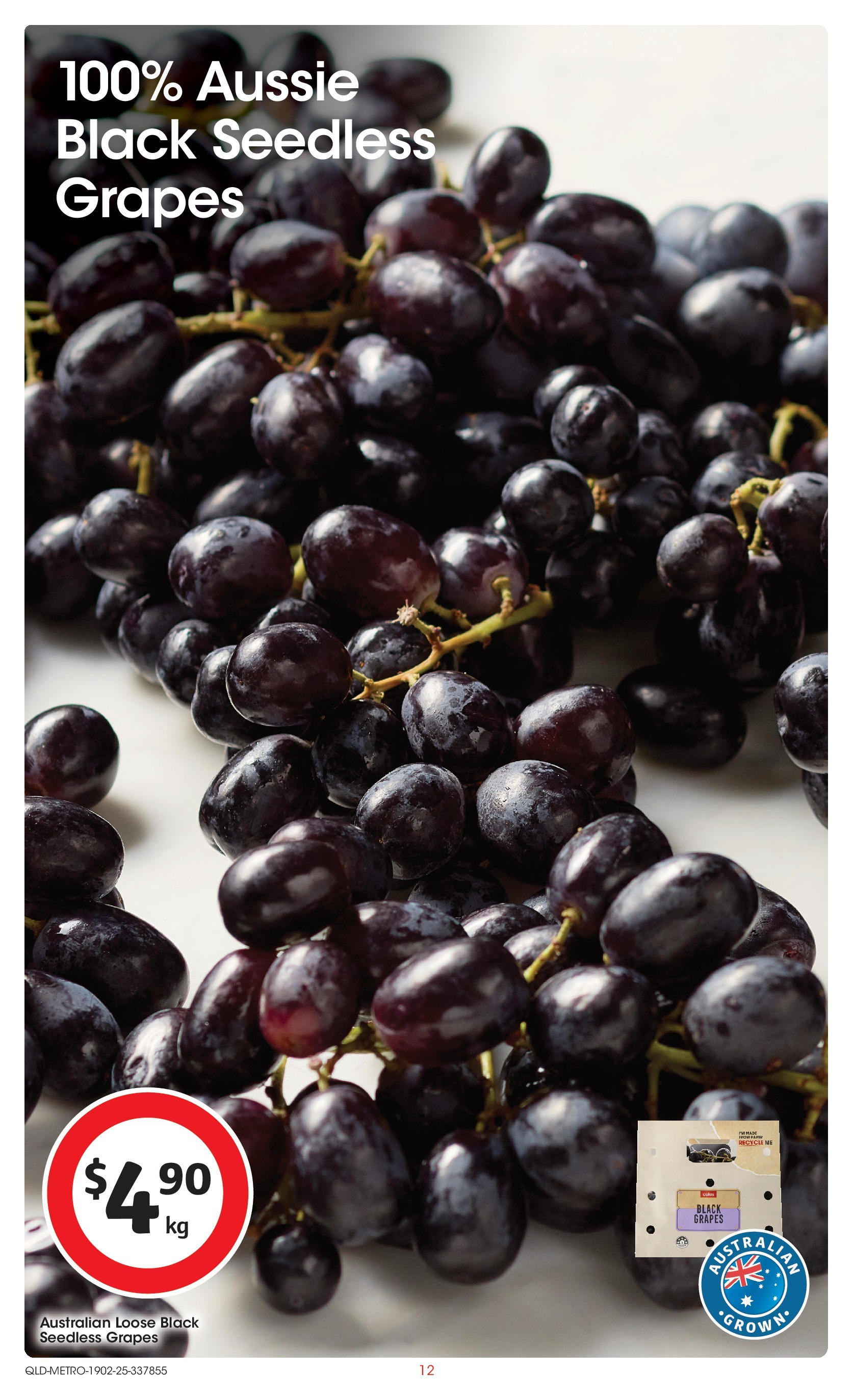 ﻿﻿Coles catalogue valid from 19/02/2025 > Online Australia | Page: 13 | Products: Grapes